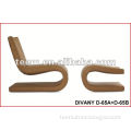 Modern style Living Room Furniture high back rattan chairs D-65